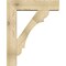 Ekena Millwork Olympic Block Rough Sawn Bracket w/ Offset Brace, Douglas Fir, 8"W x 32"D x 40"H BKT0806X32X40OLY05RDF - alternate 2